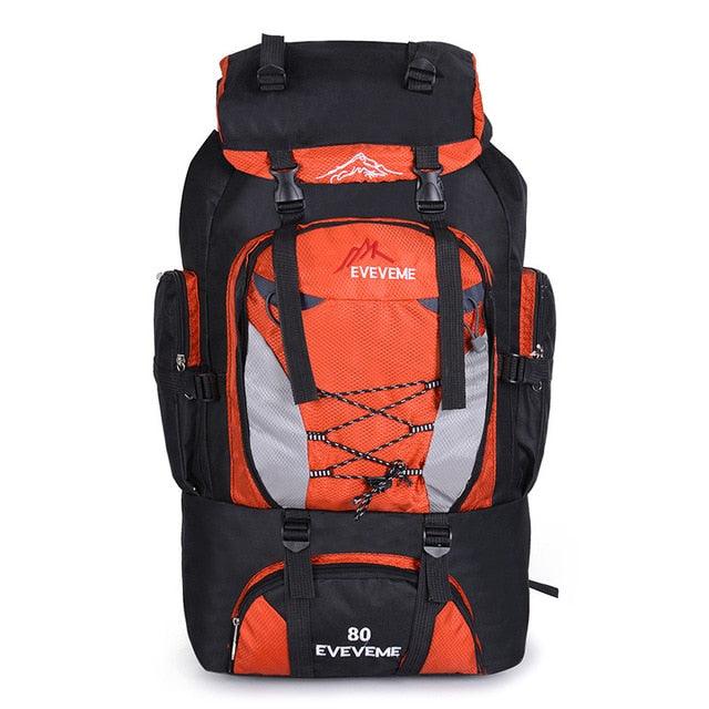 Men&#39;s 80L Large Waterproof Climbing Hiking Backpack Camping Mountaineering Backpack Sport Outdoor Rucksack Bag - YOURISHOP.COM