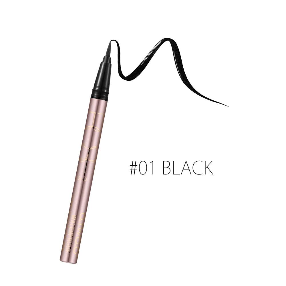 O.TWO.O Black Liquid Eyeliner Eye Make Up Super Waterproof Long Lasting Eye Liner Easy to Wear Eyes Makeup Cosmetics Tools - YOURISHOP.COM