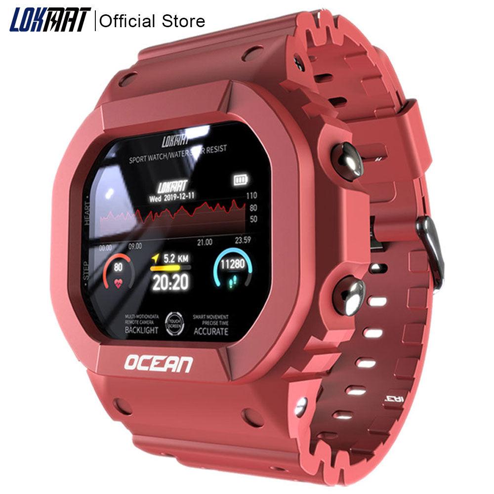 Ocean Smart Watch Fitness Tracker Blood Pressure Message Push Heart Rate Monitor Clock Smartwatch Men Women For Dropshiping - YOURISHOP.COM