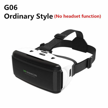 Original VR Virtual Reality 3D Glasses Box Stereo VR Google Cardboard Headset Helmet for IOS Android Smartphone,Wireless Rocker - YOURISHOP.COM