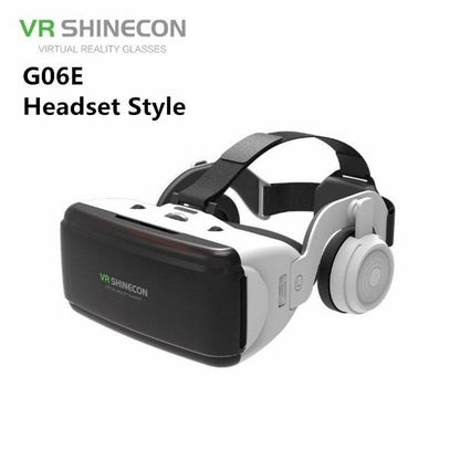 Original VR Virtual Reality 3D Glasses Box Stereo VR Google Cardboard Headset Helmet for IOS Android Smartphone,Wireless Rocker - YOURISHOP.COM