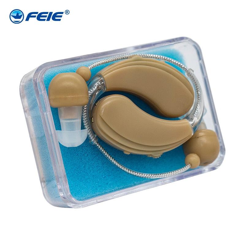 S-109s Double BET Hearing Aid Rechargeable Sound Amplifier Volume Adjustable Wireless Hearing Aids Device Audifonos Para Sordera - YOURISHOP.COM