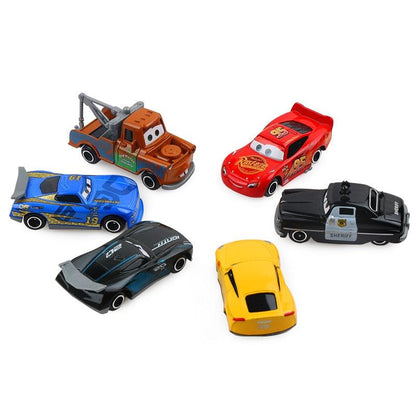 Set Disney Pixar Car 3 Lightning McQueen Jackson Storm Mack Uncle Truck 1:55 Diecast Metal Car Model Toy Boy Christmas Gift - YOURISHOP.COM