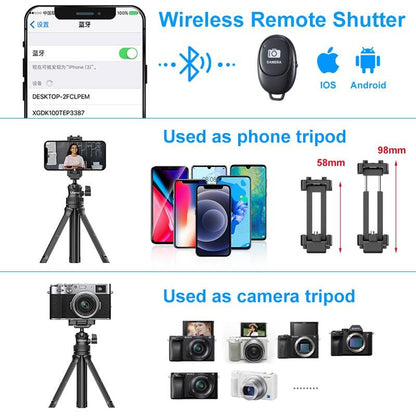 Ulanzi MT-34 Extendable Smartphone Selfie Tripod with Phone Mount 80cm Vlog SLR Mobile Tripod for iPhone 12 Pro Max 11 Sony ZV1 - YOURISHOP.COM