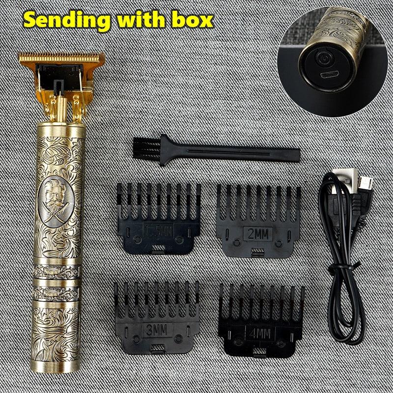 USB Electric Hair Clippers Rechargeable Shaver Beard Trimmer Professional Men Hair Cutting Machine Beard Barber Hair Cut - YOURISHOP.COM