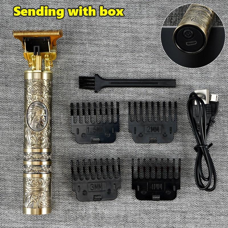 USB Electric Hair Clippers Rechargeable Shaver Beard Trimmer Professional Men Hair Cutting Machine Beard Barber Hair Cut - YOURISHOP.COM