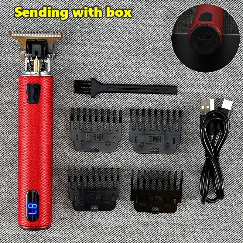 USB Electric Hair Clippers Rechargeable Shaver Beard Trimmer Professional Men Hair Cutting Machine Beard Barber Hair Cut - YOURISHOP.COM