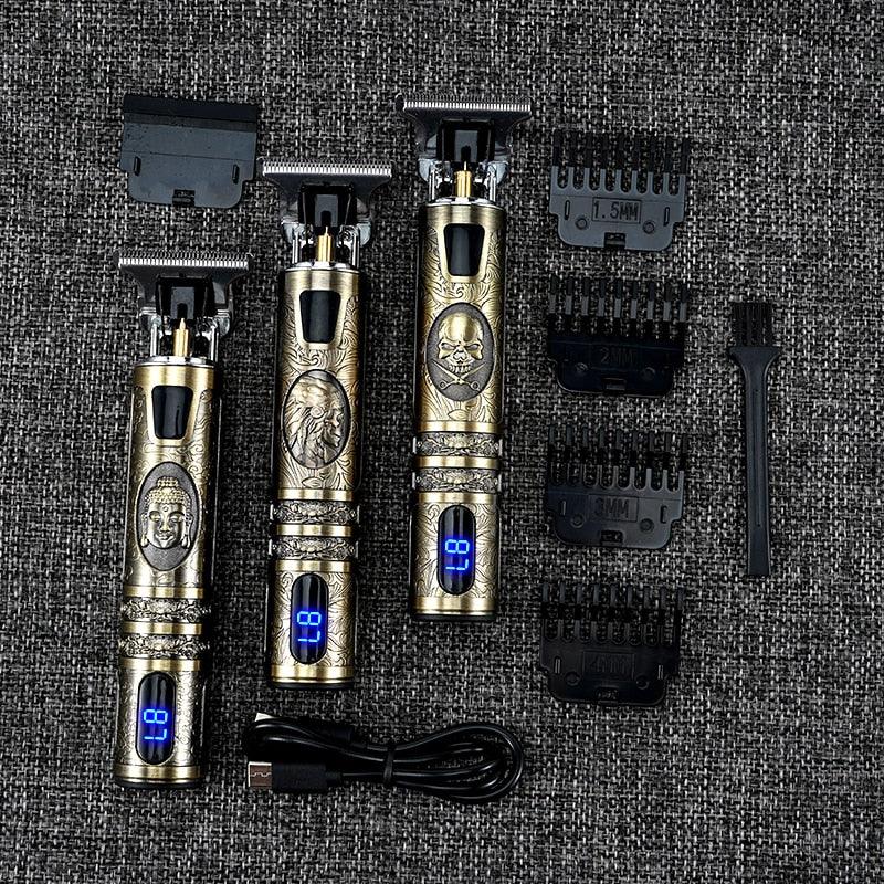 USB Electric Hair Clippers Rechargeable Shaver Beard Trimmer Professional Men Hair Cutting Machine Beard Barber Hair Cut - YOURISHOP.COM